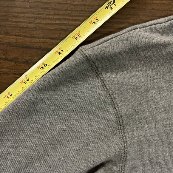 LSU Tigers Women’s Funnel Neck Hoodie Gray Campus Couture Large Thumbholes - Picture 9 of 10